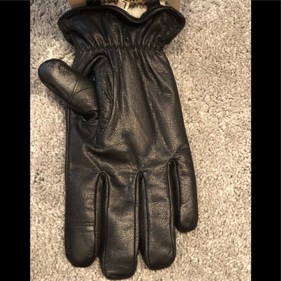 NWT Men’s Dockers Lined Leather Gloves. - Picture 2 of 7